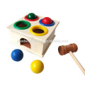 Baby Hand Exercise Wooden Hammering Balls Toys w/ balls, hammer, box